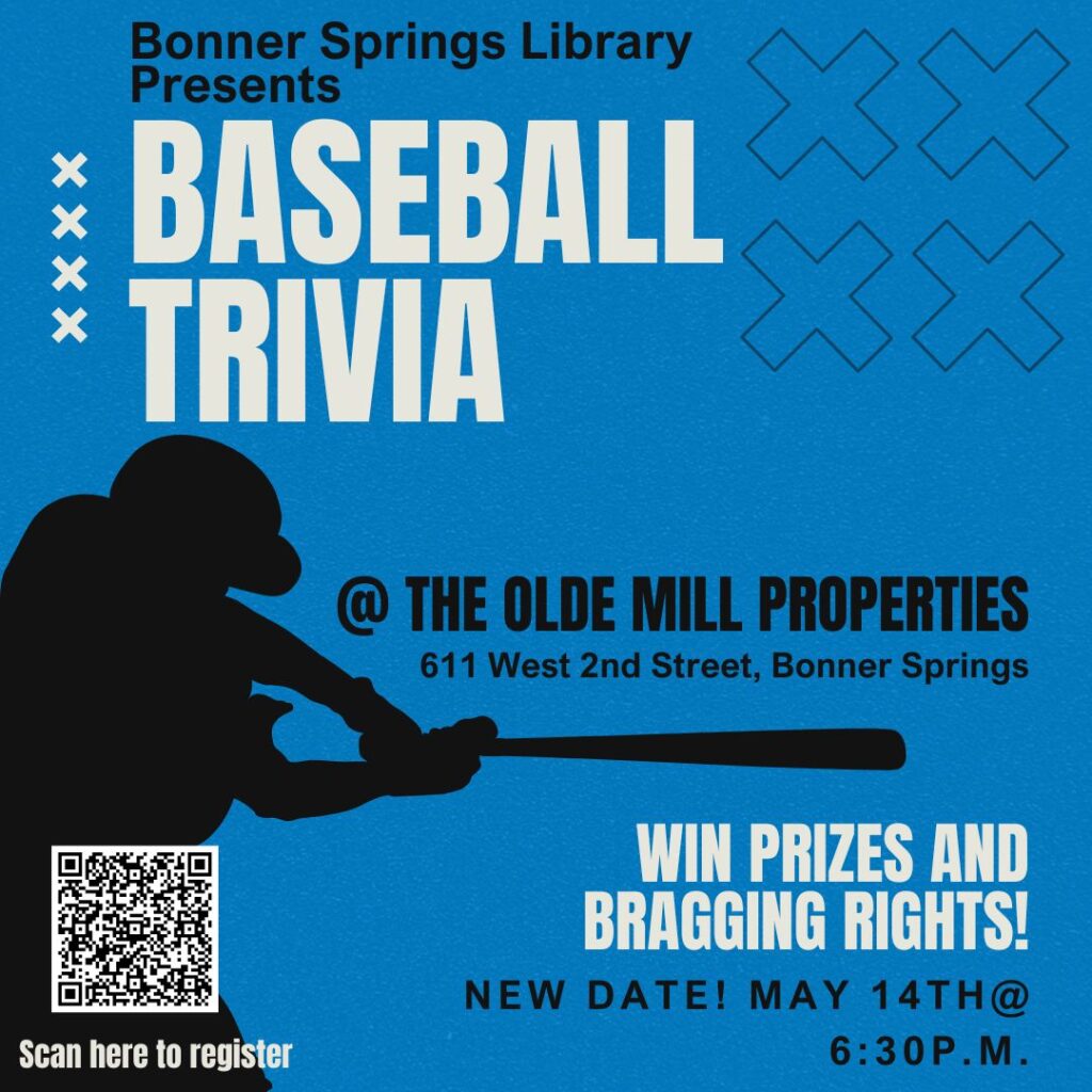 Baseball Trivia on May 14th at 6:30 pm